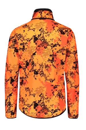 Alaska Reversible flis jakna, dvostrana.webp 2 orange