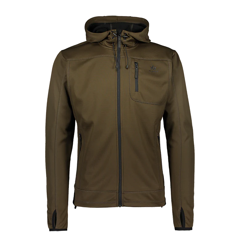 Alaska Sniper Ms Powerfleece hudica, Moss Brown 3