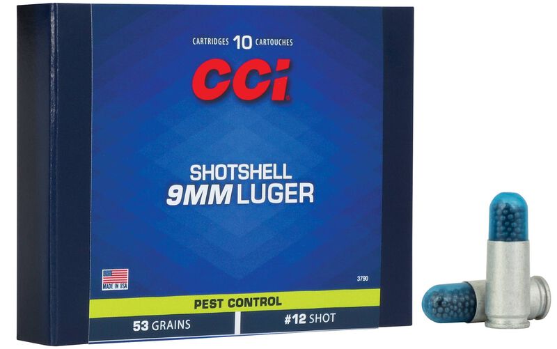 CC 3790 9mmLugerShotshell PestControl Combo R