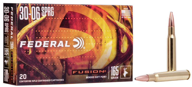 Federal Fusion 30 06, 165 gr.