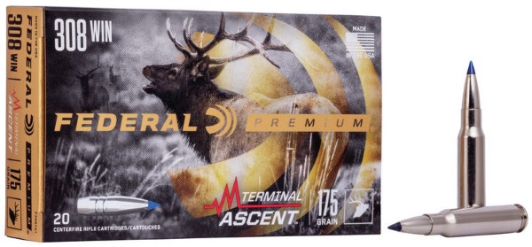 Federal Terminal Ascent, .308 win, 175gr