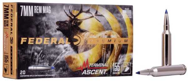 Federal Terminal Ascent, 7mm Rem. Mag, 155 gr