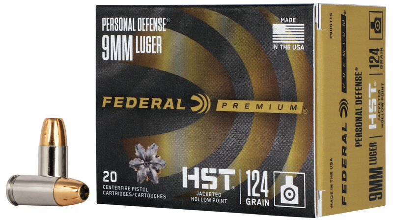 Personal Defense HST 9mm Luger 124 Grain 1