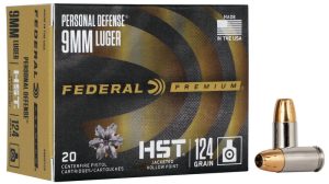 Personal Defense HST 9mm Luger 124 Grain