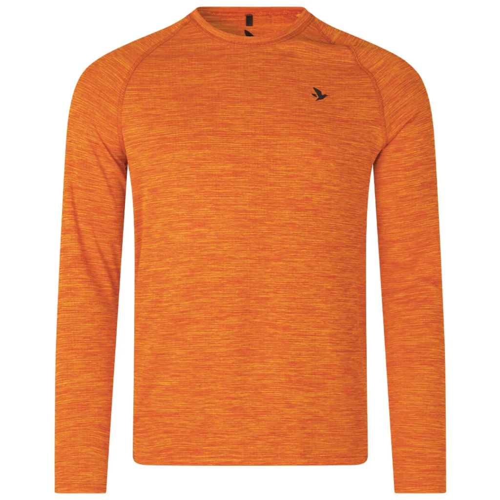 Seeland Aktive L S T shirt Hi vis orange