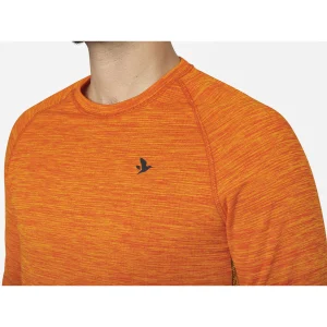 Seeland Aktive L S T shirt Hi vis orange3