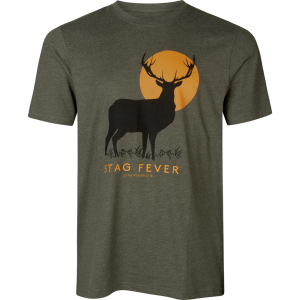 Seeland Stag Fever T shirt (pine green)