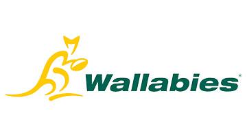 wallabies rugby vector logo