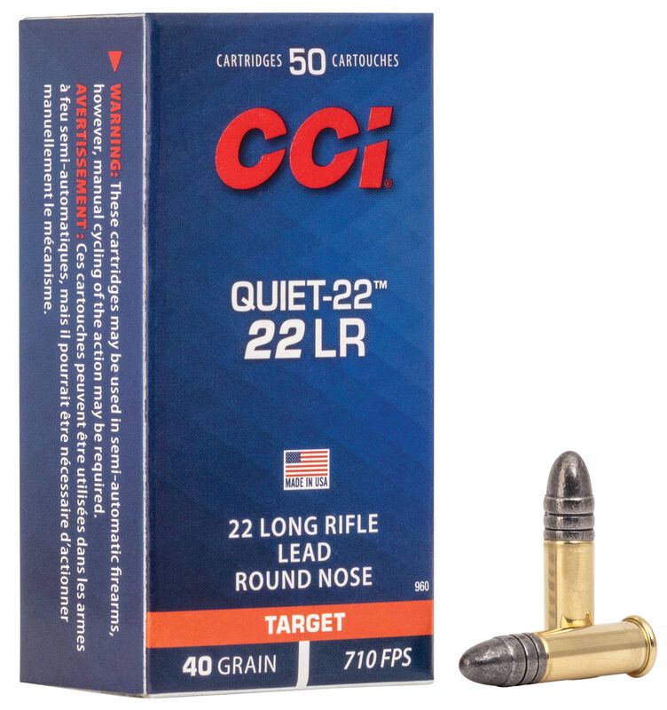 CC 960 22LRQuiet22LRNTarget Combo R