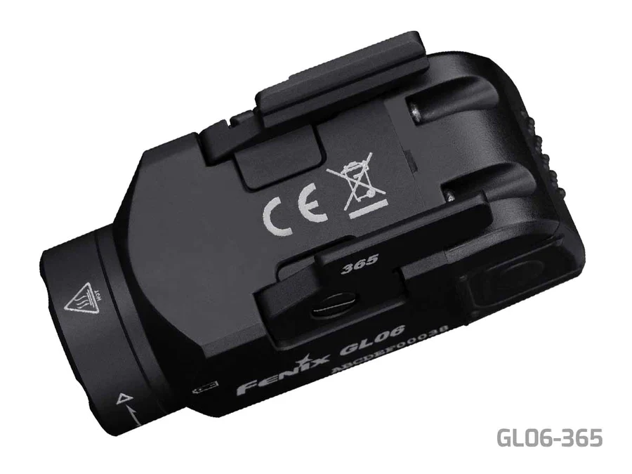 Fenix GL06 weapon light top 365 900x