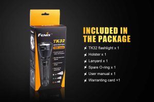 Fenix TK32 Flashlight included