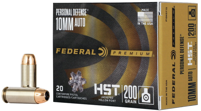 Personal Defense HST 10mm Auto 200 Grain 1