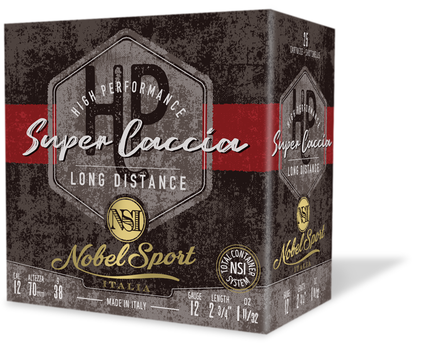 caccia high performance supercaccia ld 12 nobel sport nsi cartucce componenti caccia
