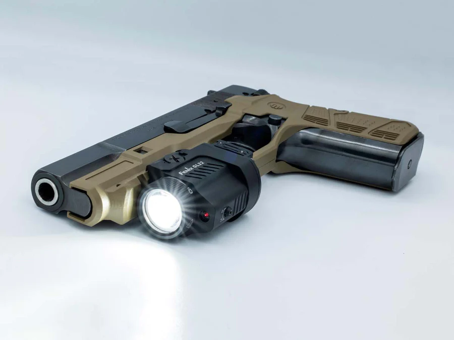 fenix GL22 weapon light onGun lights 900x