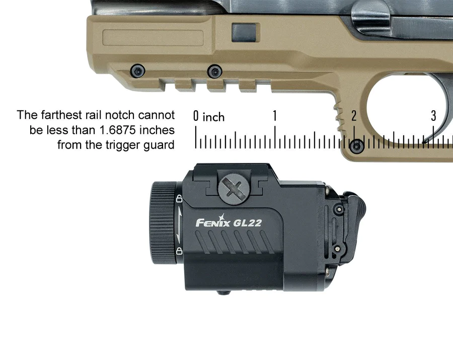 fenix GL22 weapon light size 900x