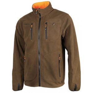 487 veste polar reverse orangemarron (2)