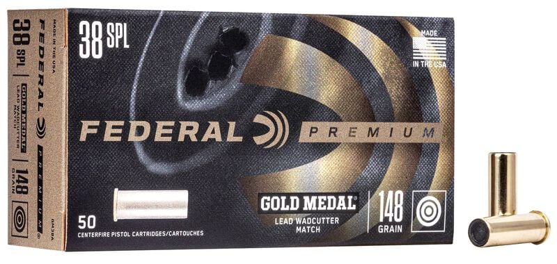 GM38A 38 Special Gold Medal Lead Wadcutter Match Combo Rm