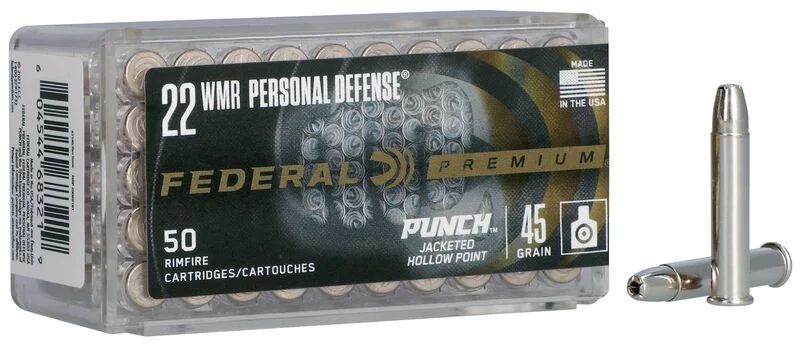 PD22WMR1 22 WMR Punch Personal Defense Combo R