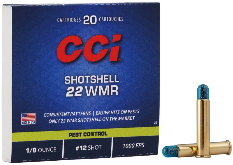 CC 25 22WMRShotshell PestControl Combo R