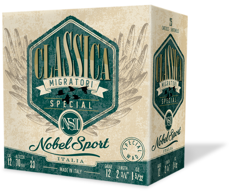 caccia classica special 12 nobel sport nsi cartucce componenti caccia