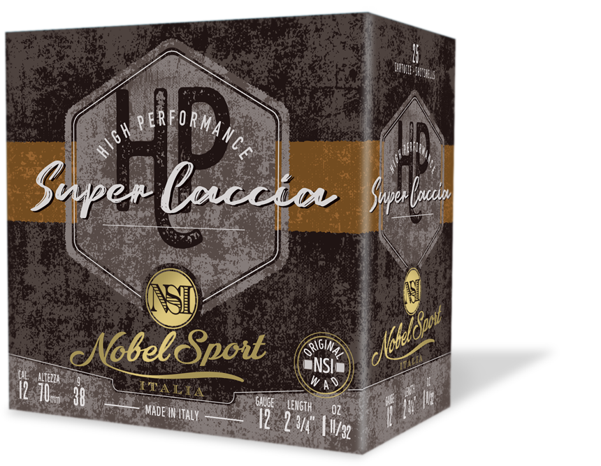 caccia high performance supercaccia 12 nobel sport nsi cartucce componenti caccia