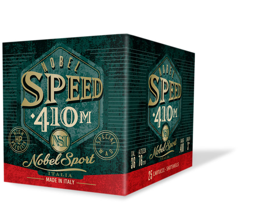 caccia piccoli calibri nobel speed 410 nobel sport nsi cartucce componenti caccia